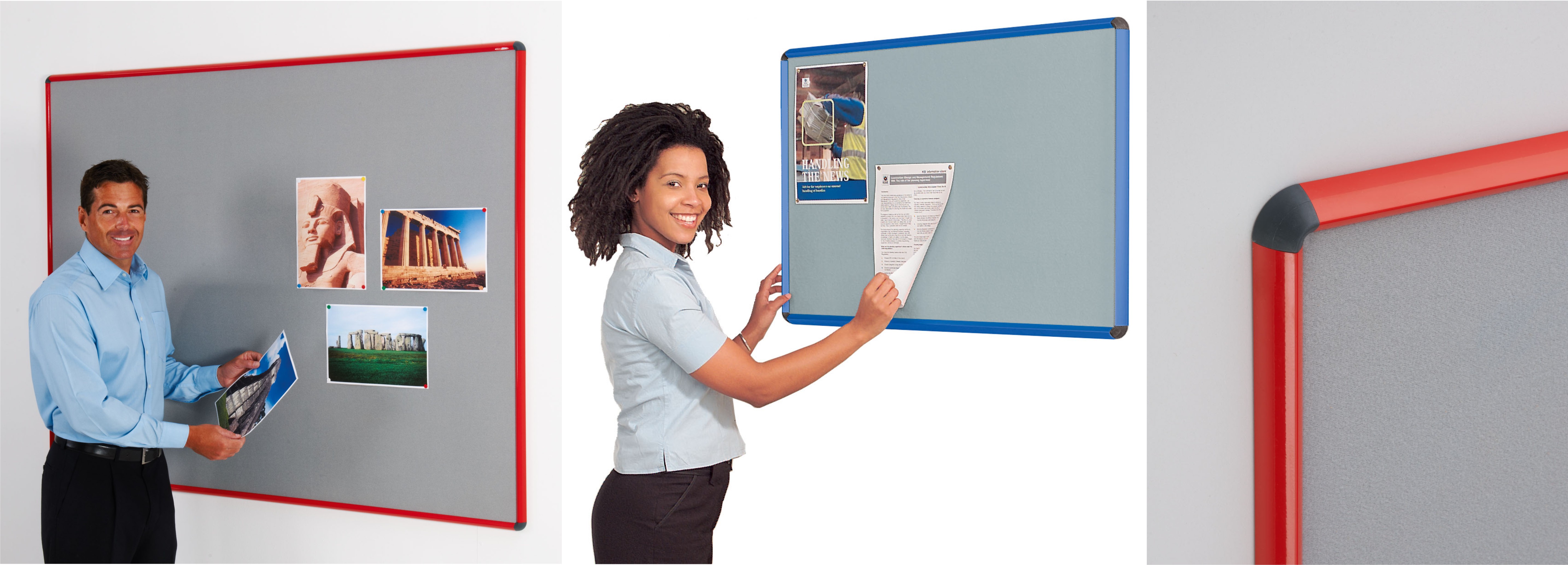 ResistAFlame Coloured Frame Notice Boards Signs for Churches
